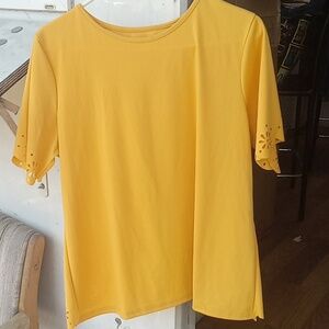 Last Chance sale! SHEIN 1X xlg blouse, yellow